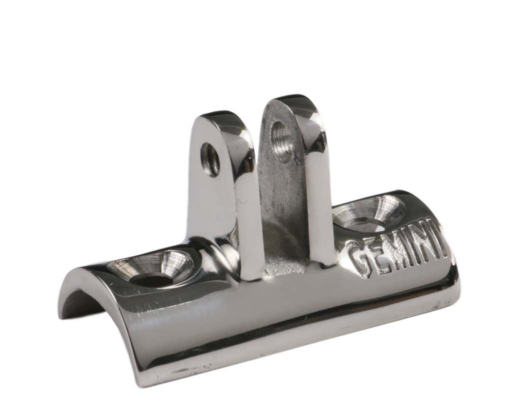 Concave fork rail mounts Gemini Marine Products